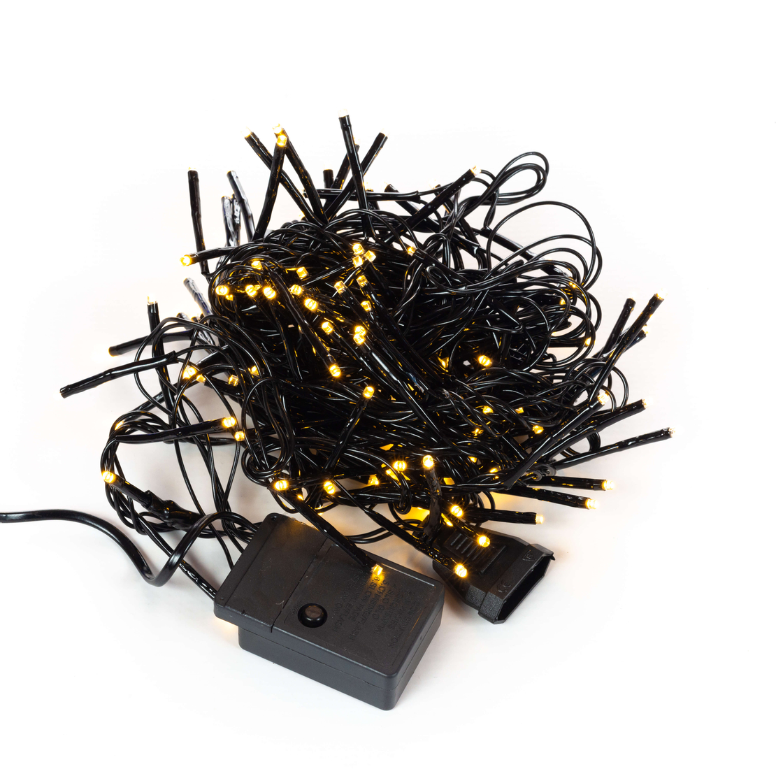 Коледни LED лампички смесен цвят 10 метра гирлянд