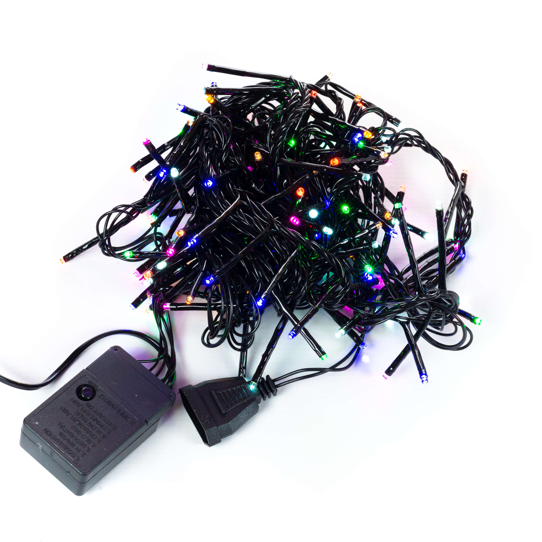 Коледни LED лампички смесен цвят 10 метра гирлянд