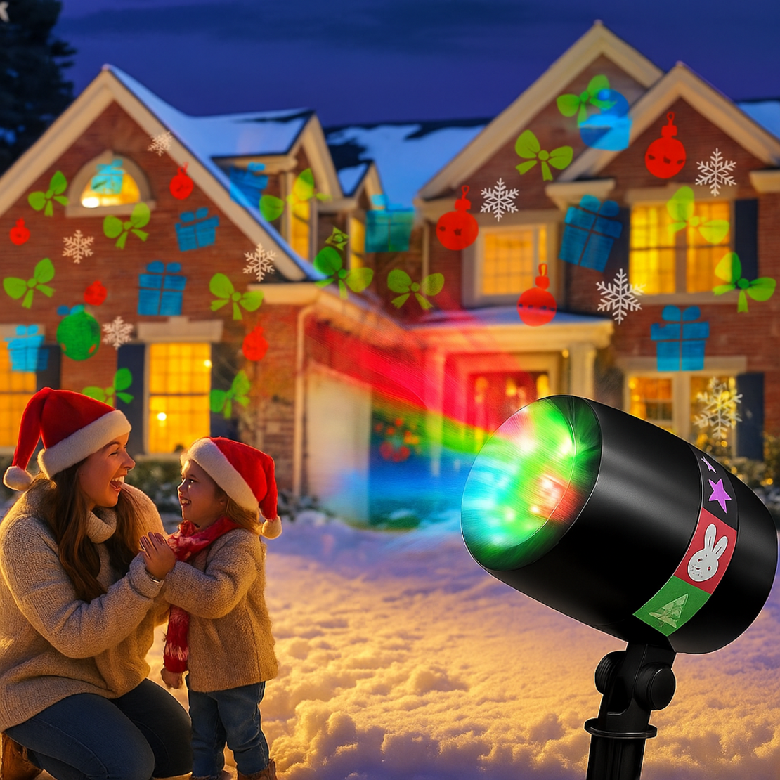 Лазерен прожектор Holiday slide