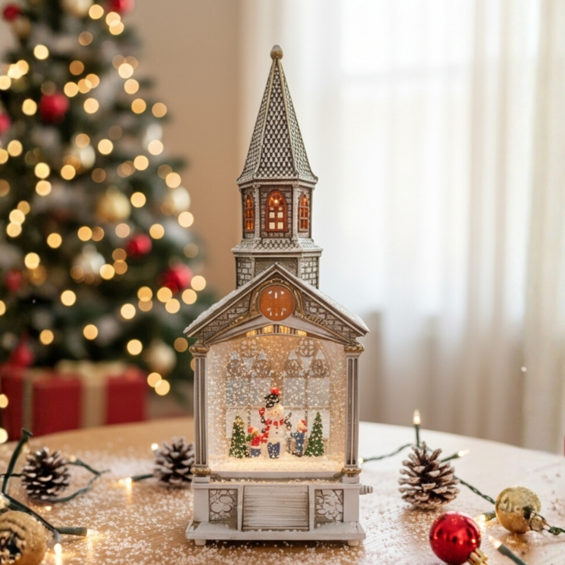 Коледна декорация със снежен човек