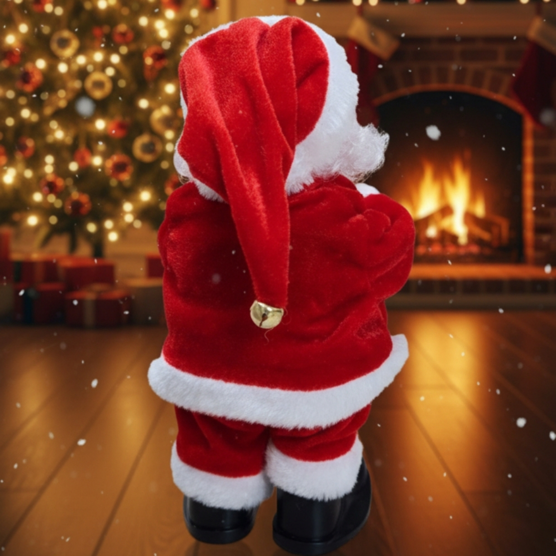 Коледна украса Танцуващ Дядо Коледа