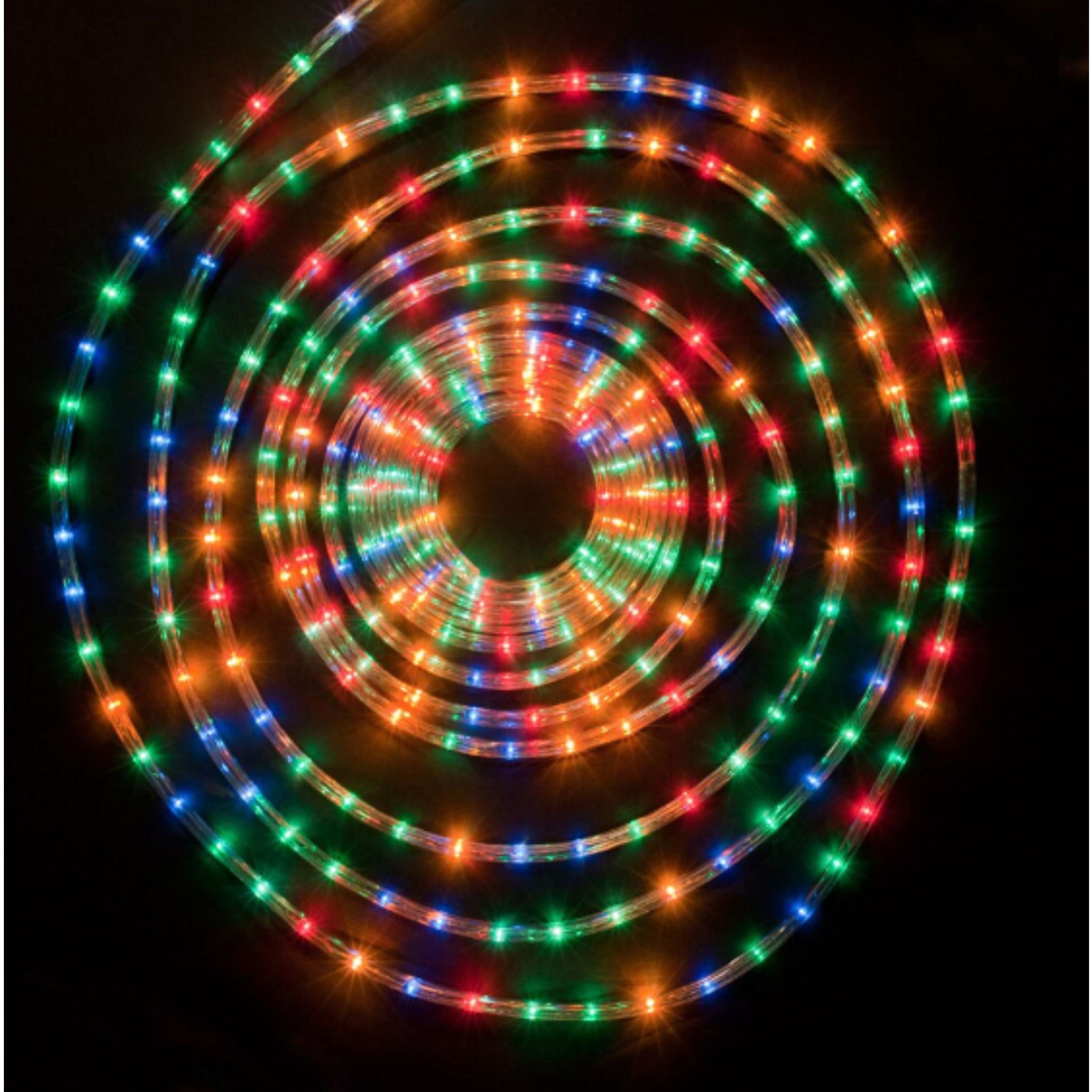 Светещ коледен кабел Многоцветен