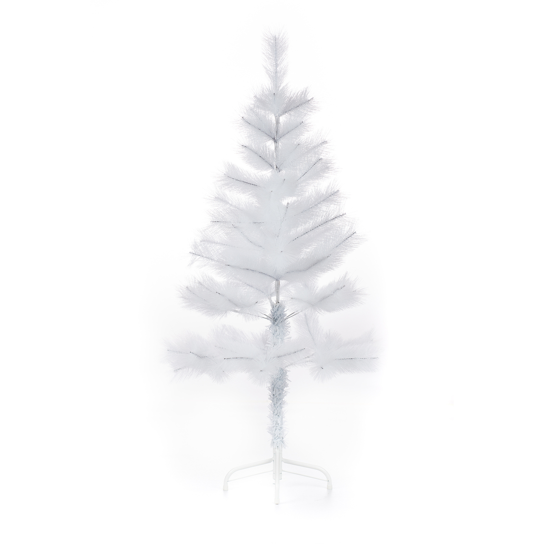 Изкуствена коледна елха - бяла