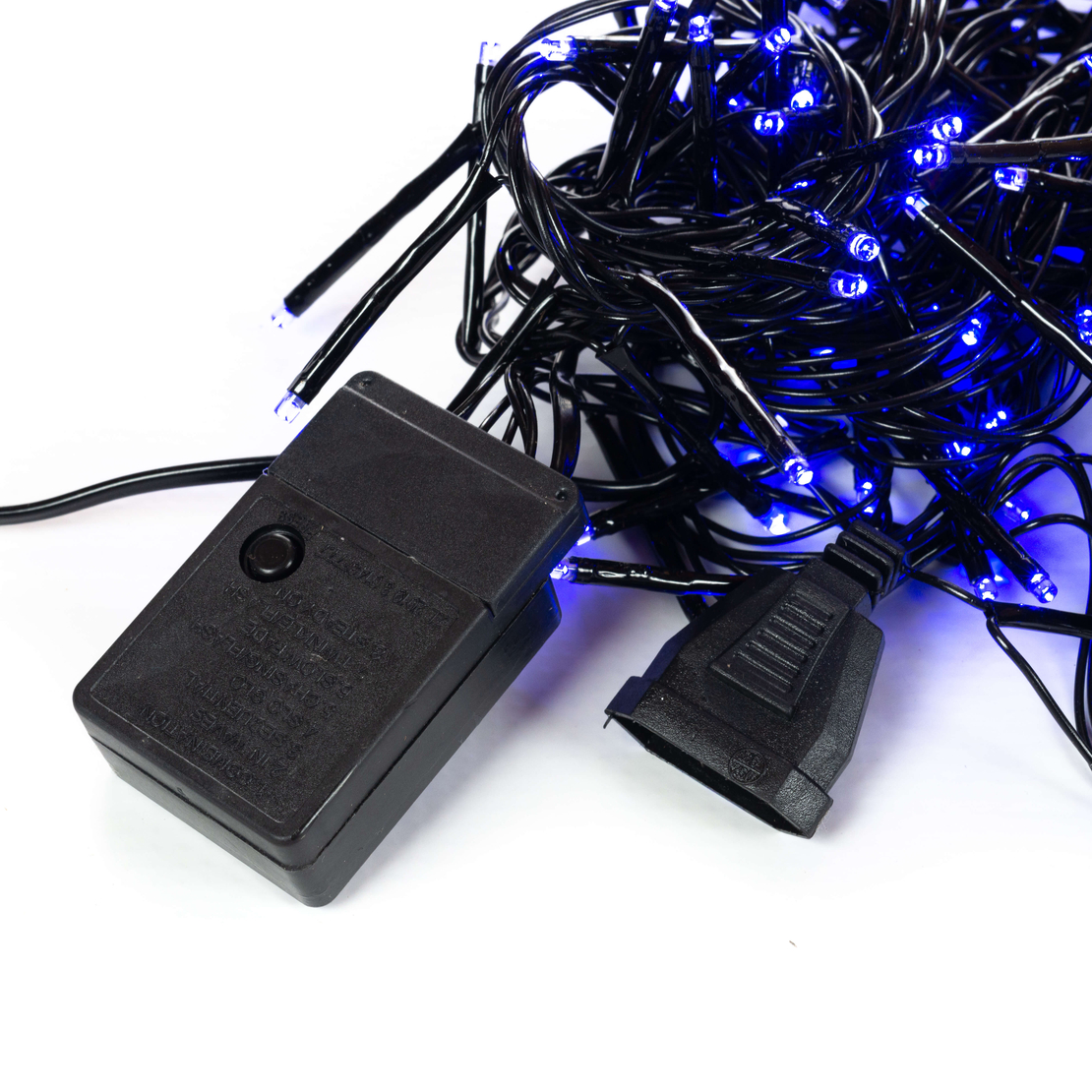 Коледни LED лампички смесен цвят 10 метра гирлянд