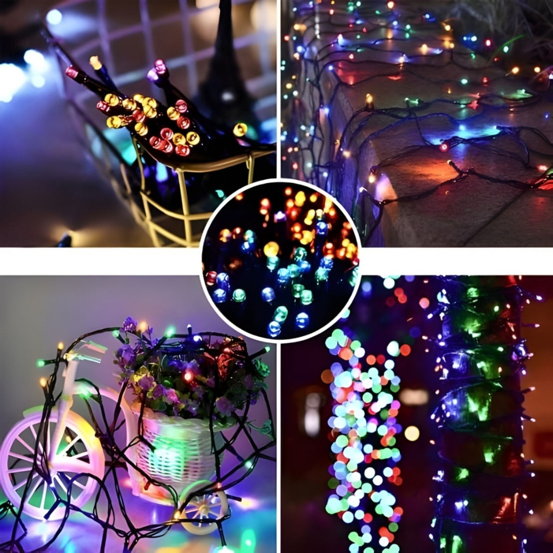 Коледни 500 лампички с 8 режима на осветление