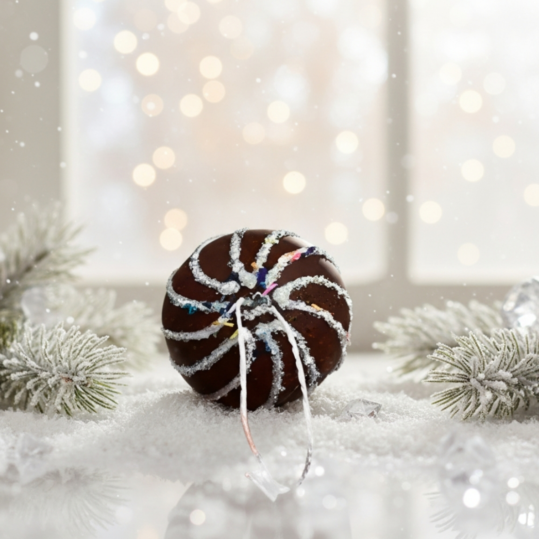 Коледни топки с различен артистичен дизайн