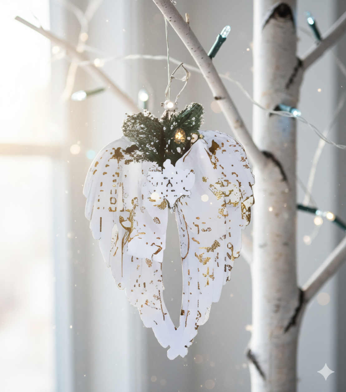 Коледна декорация за елха или празнични аранжировки