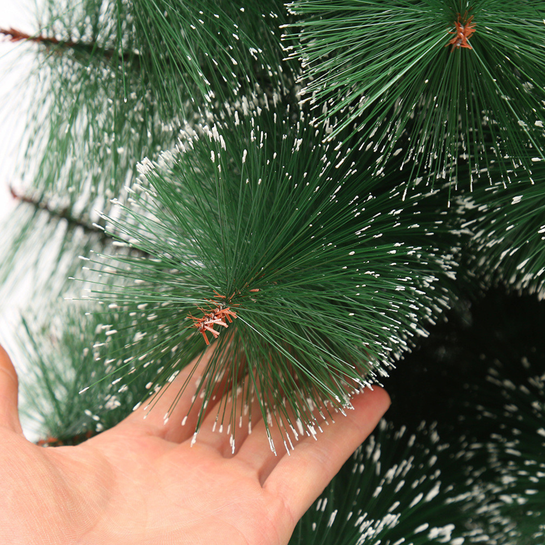 Коледна елха гъста заснежена в различни размери