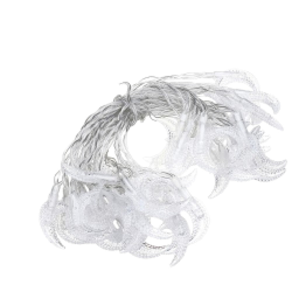 Празнични Коледни лампички с форма на лунички