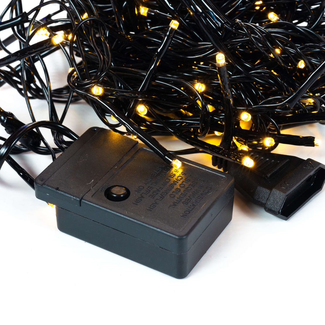 Коледни LED лампички смесен цвят 10 метра гирлянд