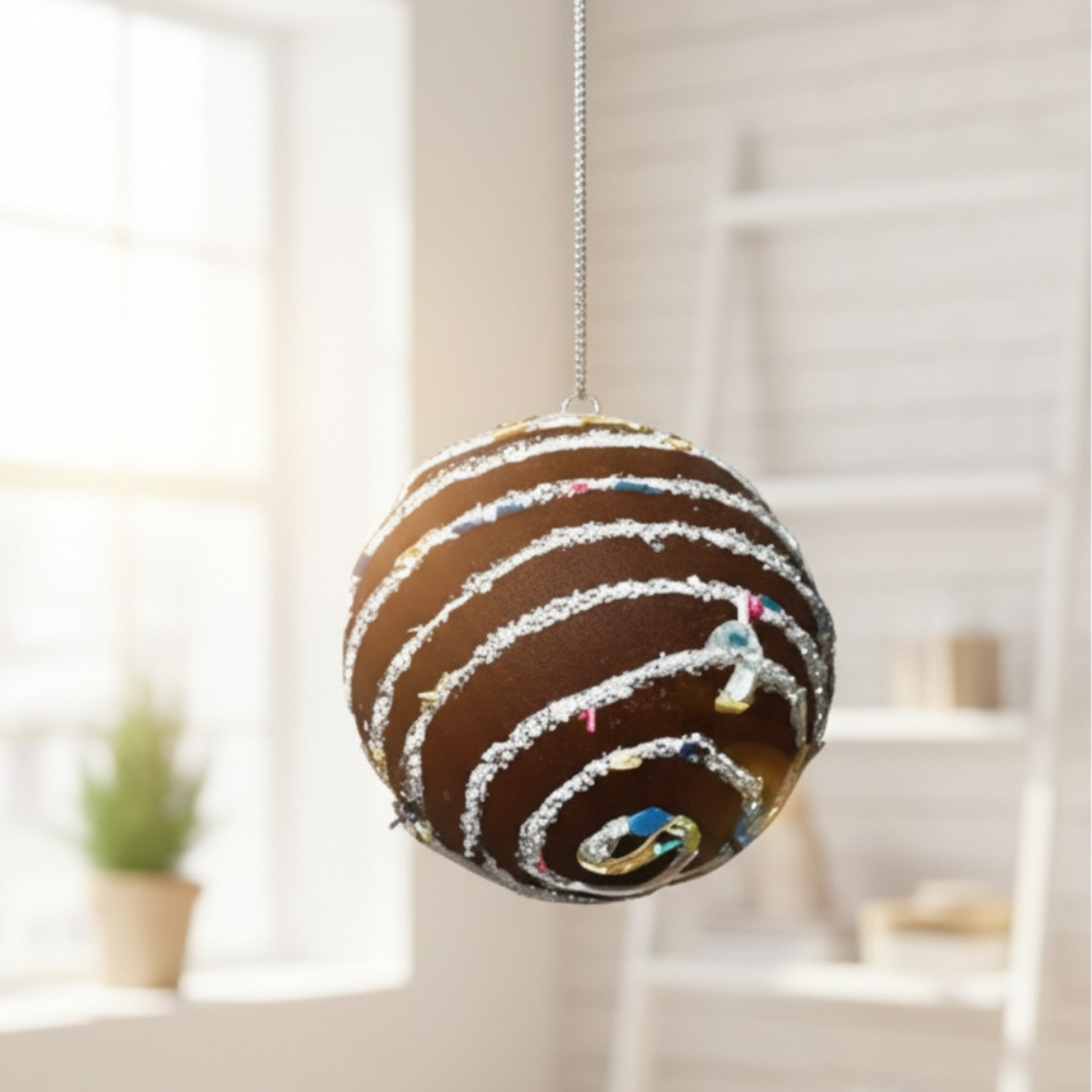 Коледни топки с различен артистичен дизайн