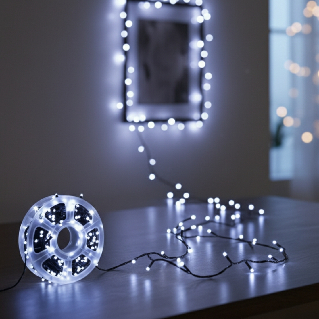 Коледни 500 лампички с 8 режима на осветление