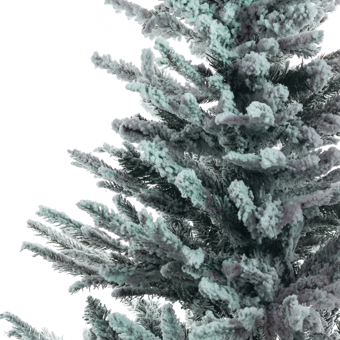 Изкуствена елха Kring Melbourne Цялата заснежена с метална стойка