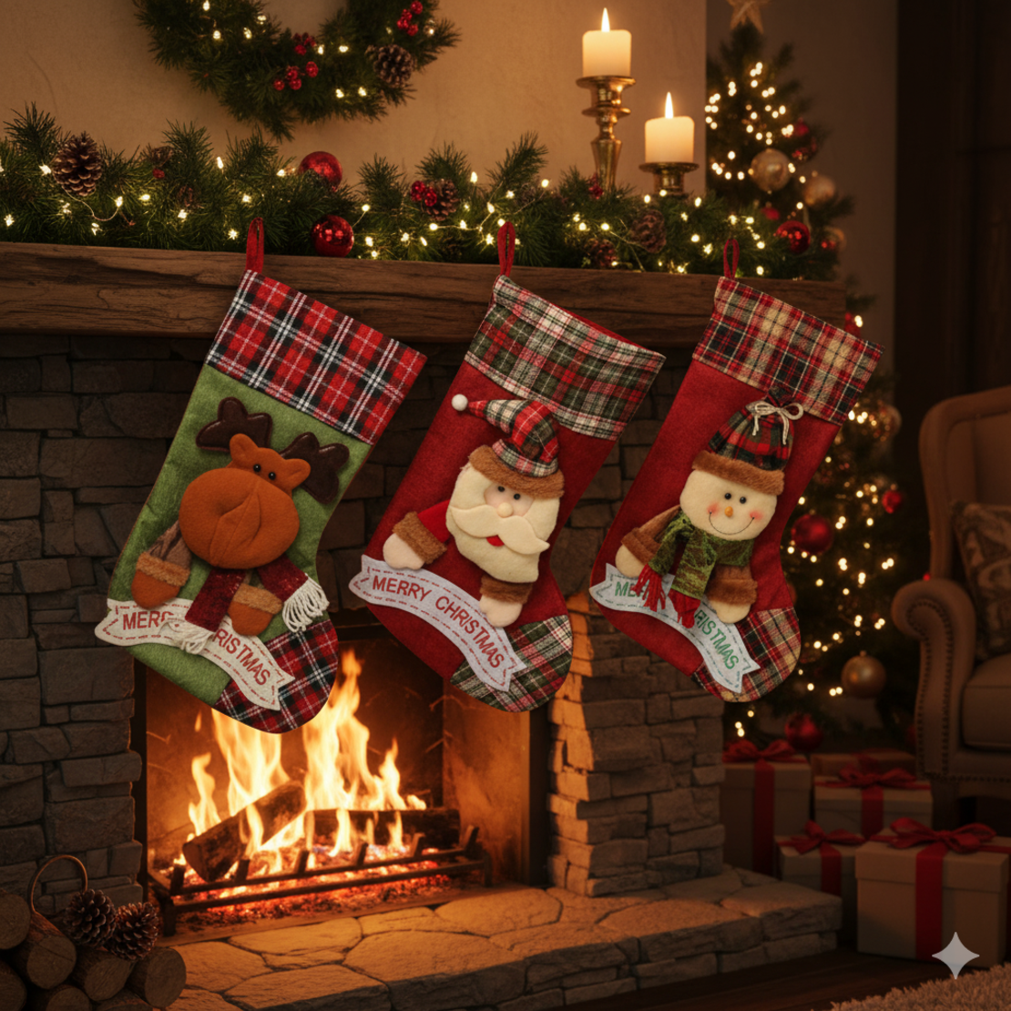 Празнични Коледни ботуши внесете магията на Коледа в дома си