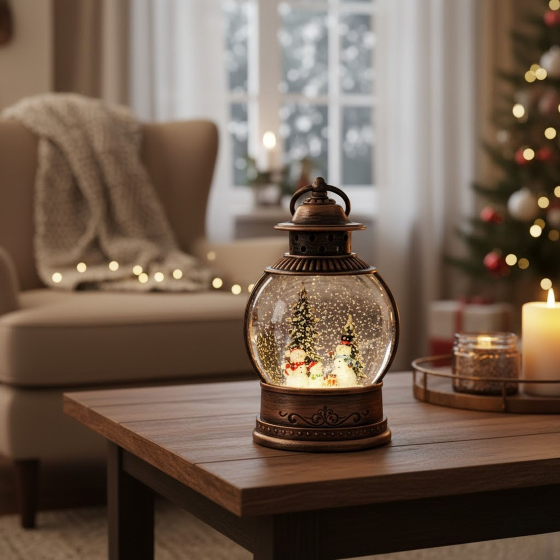 Коледен снежен глобус