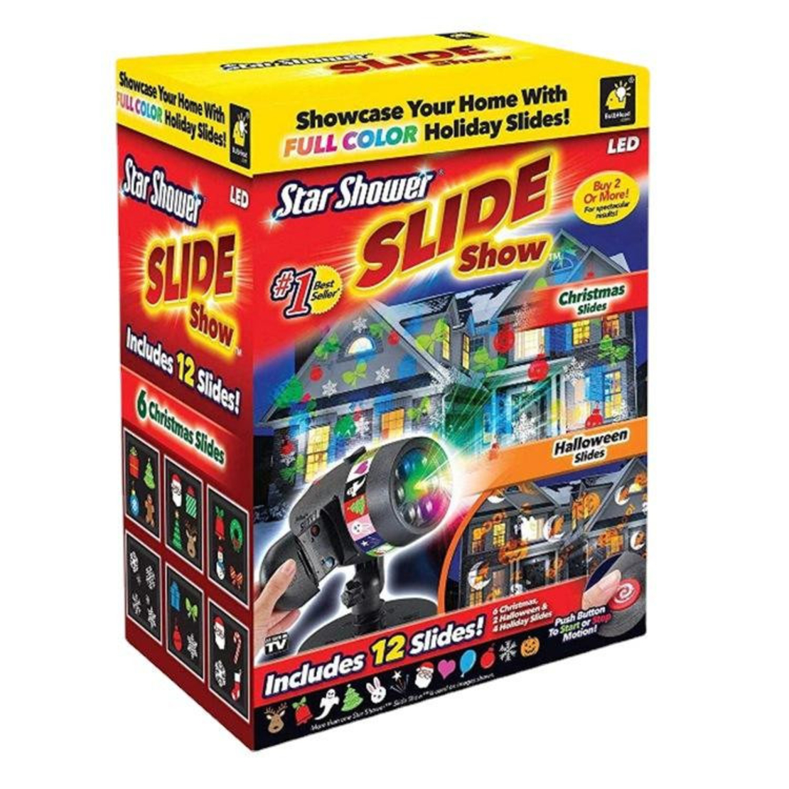 Лазерен прожектор Holiday slide