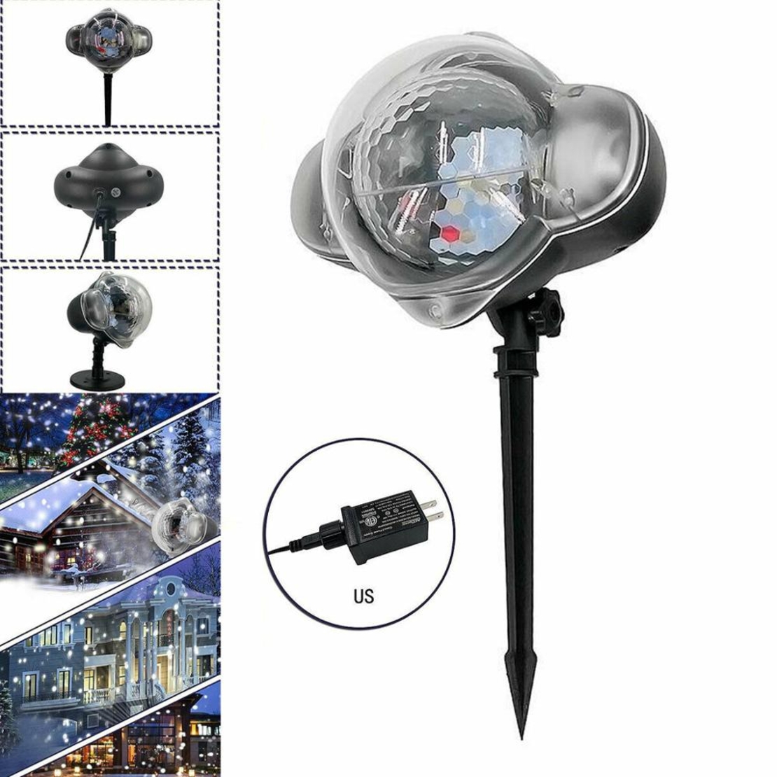 Диско лампа Snow Flower Lamp