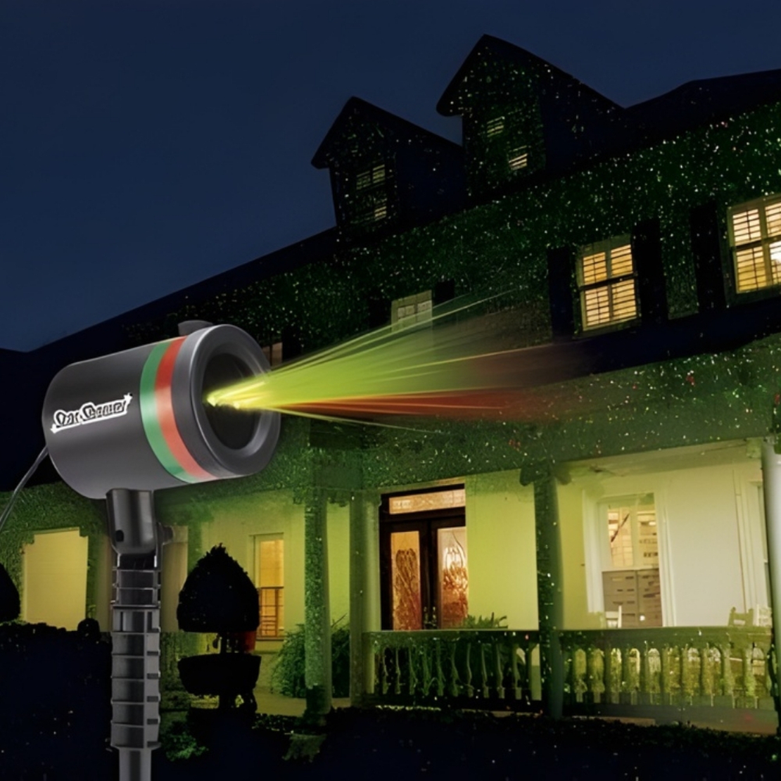 Лазерен прожектор за Коледна украса Star Shower