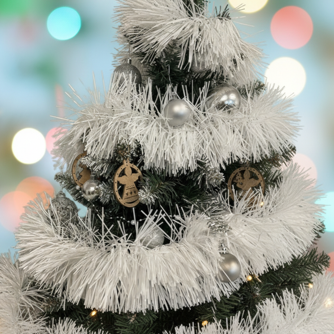 Елегантен гирлянд за празничен блясък и украса за вашия дом