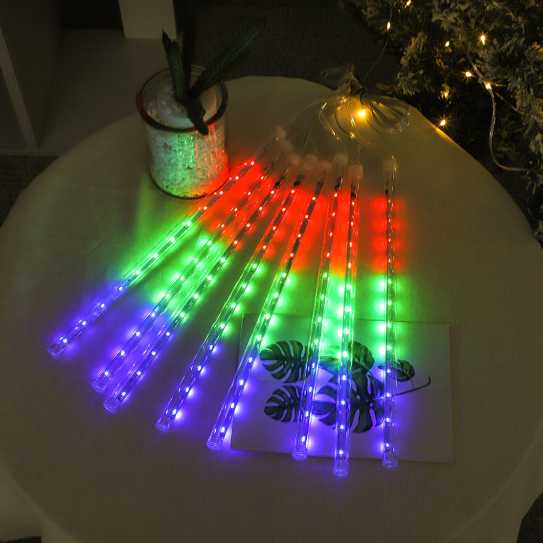 Коледна украса - Светеща LED висулка пръчка