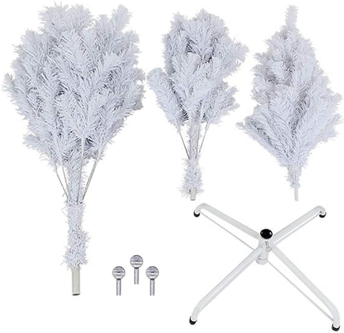 Коледна Снежно бяла елха с шишарки ТОП ПРЕДЛОЖЕНИЕ