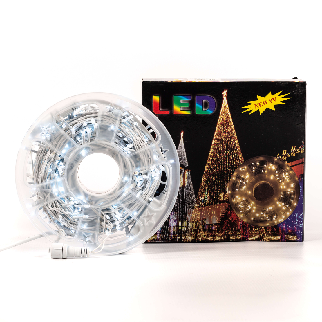 Коледни 500 лампички с 8 режима на осветление