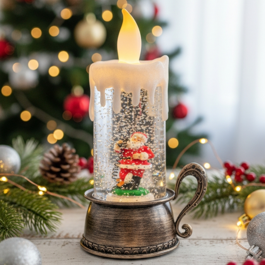 Магическа коледна свещ - декорация