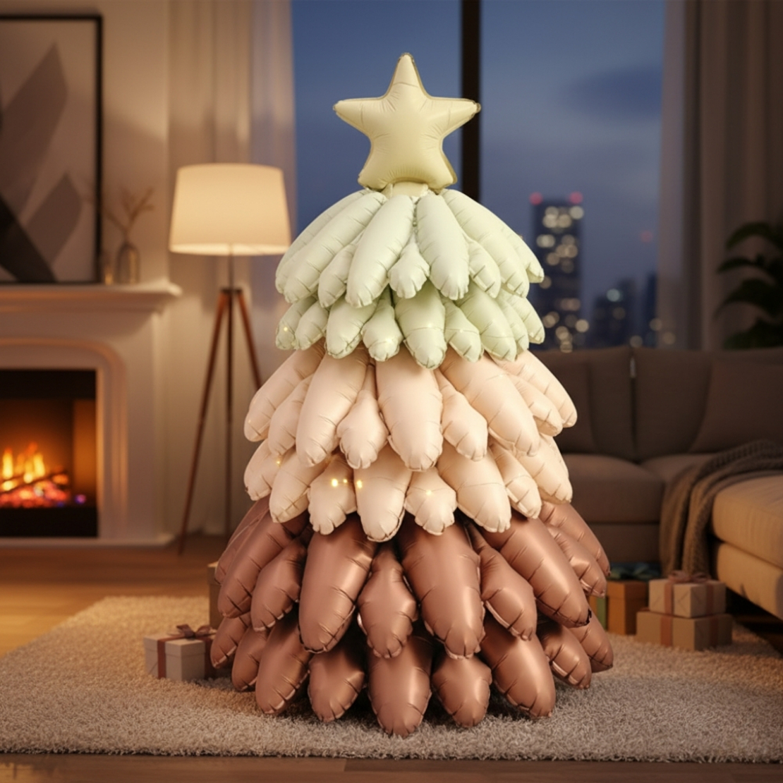 Коледни 3D елхи състоящи се от 7 части Коледни балони