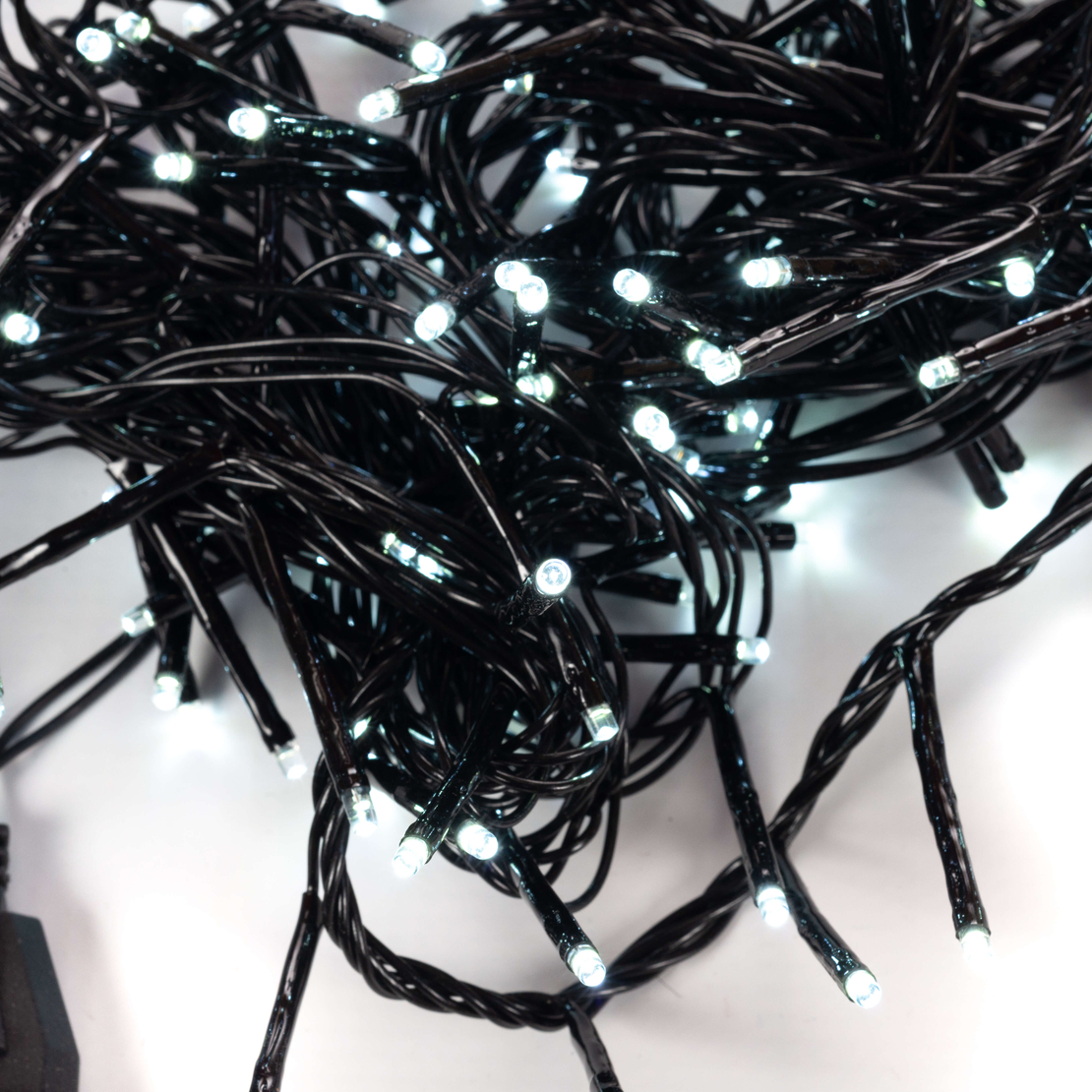 Коледни LED лампички смесен цвят 10 метра гирлянд