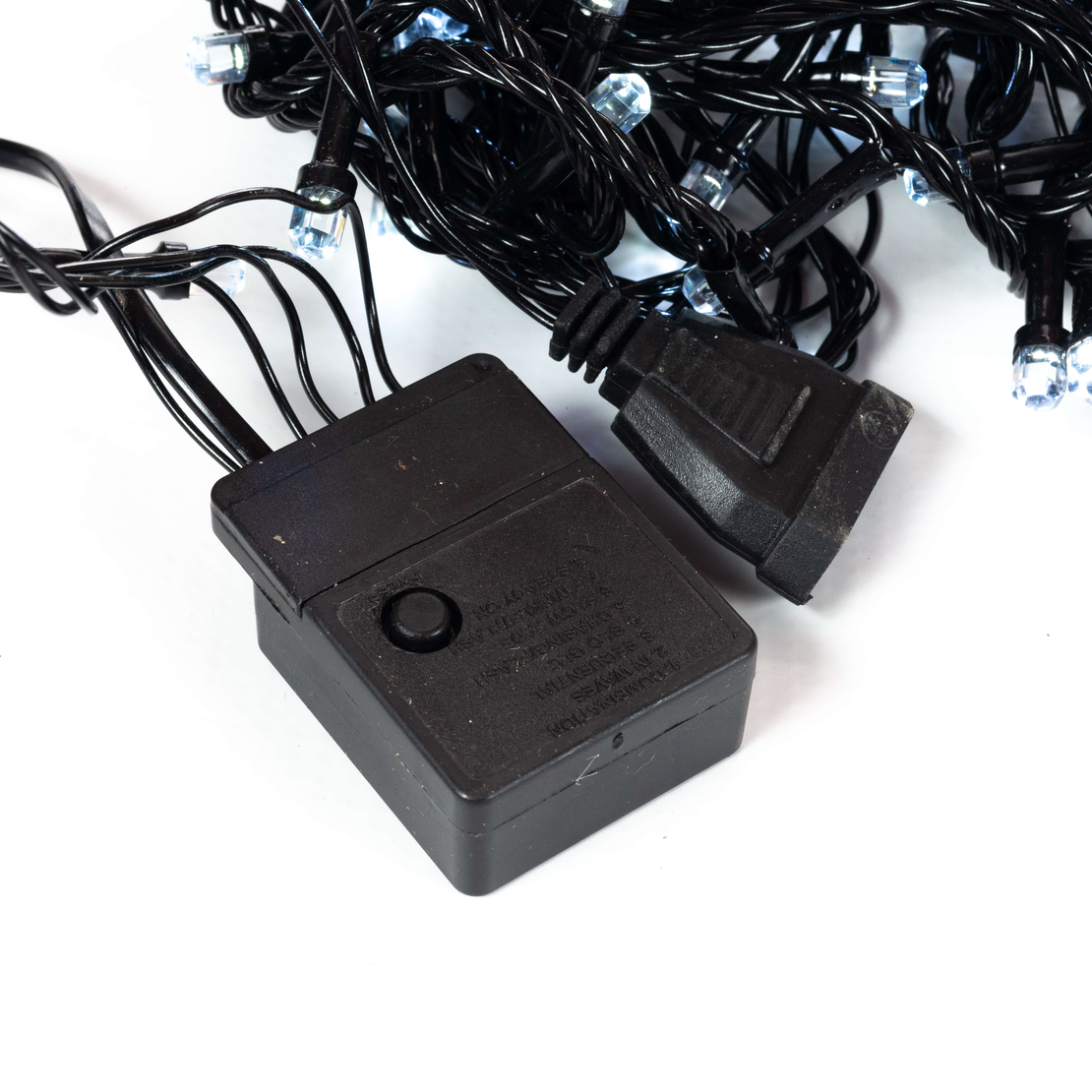 Коледни лампички кристал с удължител 10 метра 100 лампи