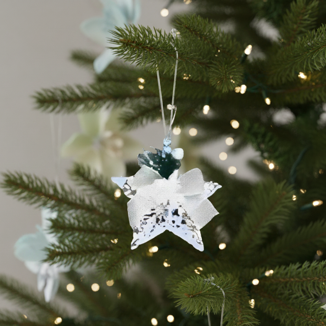 Коледна декорация за елха или празнични аранжировки