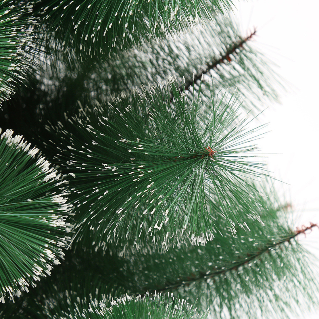 Коледна елха гъста заснежена в различни размери