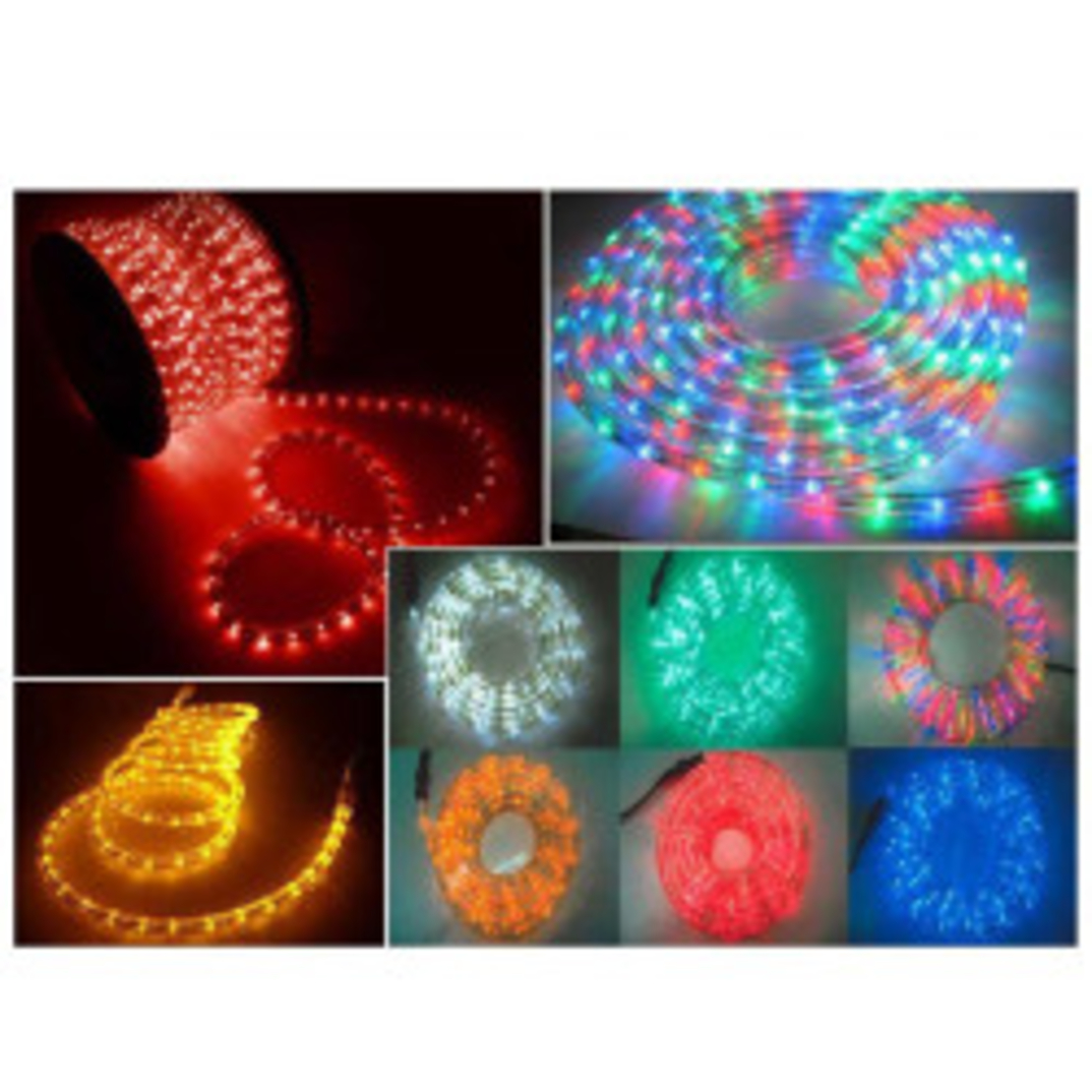 Светещ LED маркуч за коледна украса