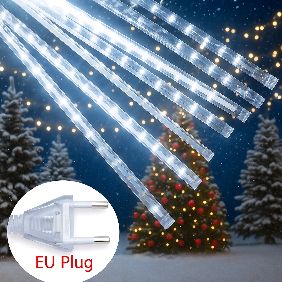 Двустранни LED висулки падащ сняг