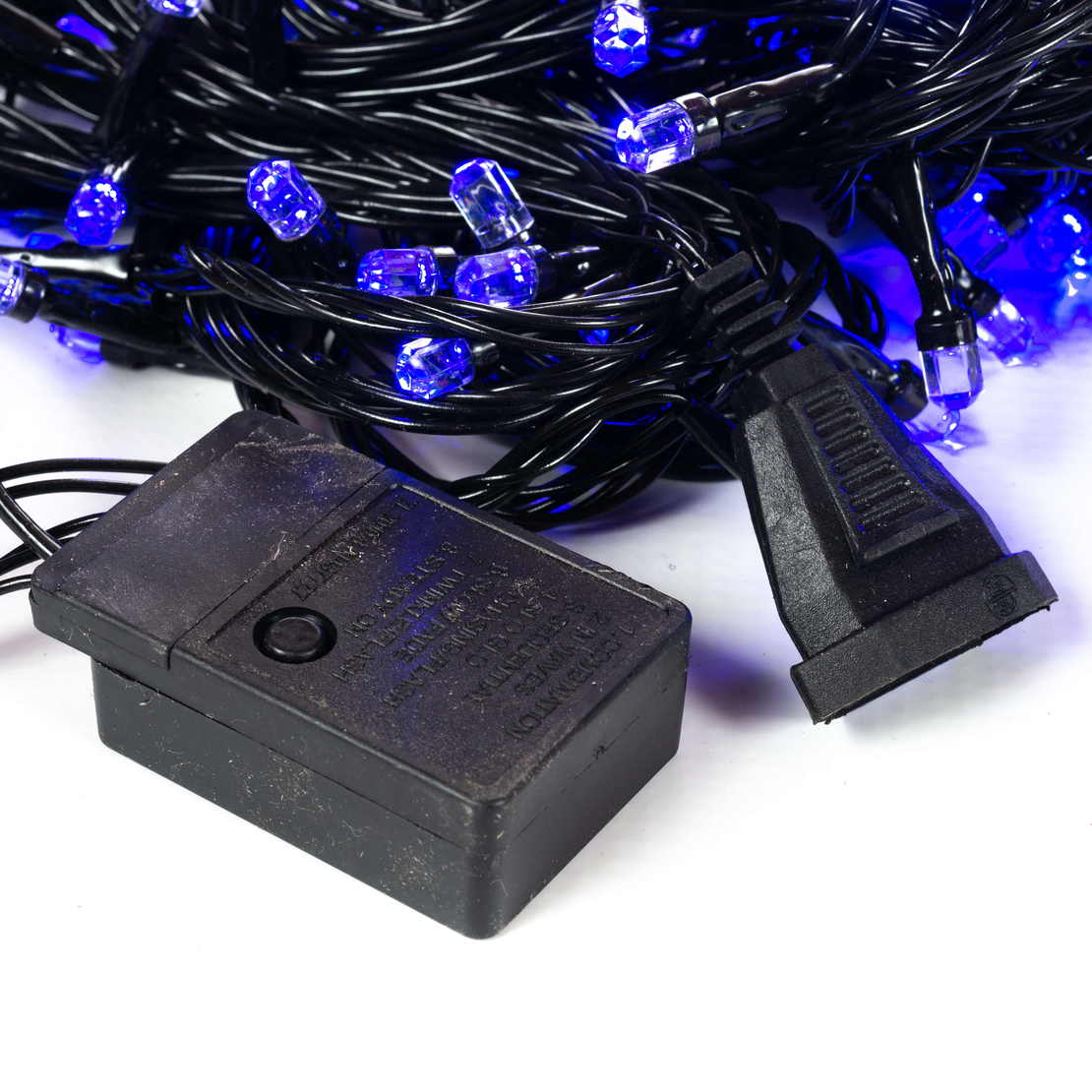 Коледни лампички кристал с удължител 10 метра 100 лампи