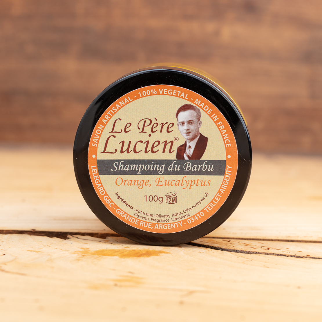 Шампоан за брада -Le Père Lucien , 100 g – Orange Eucalyptus