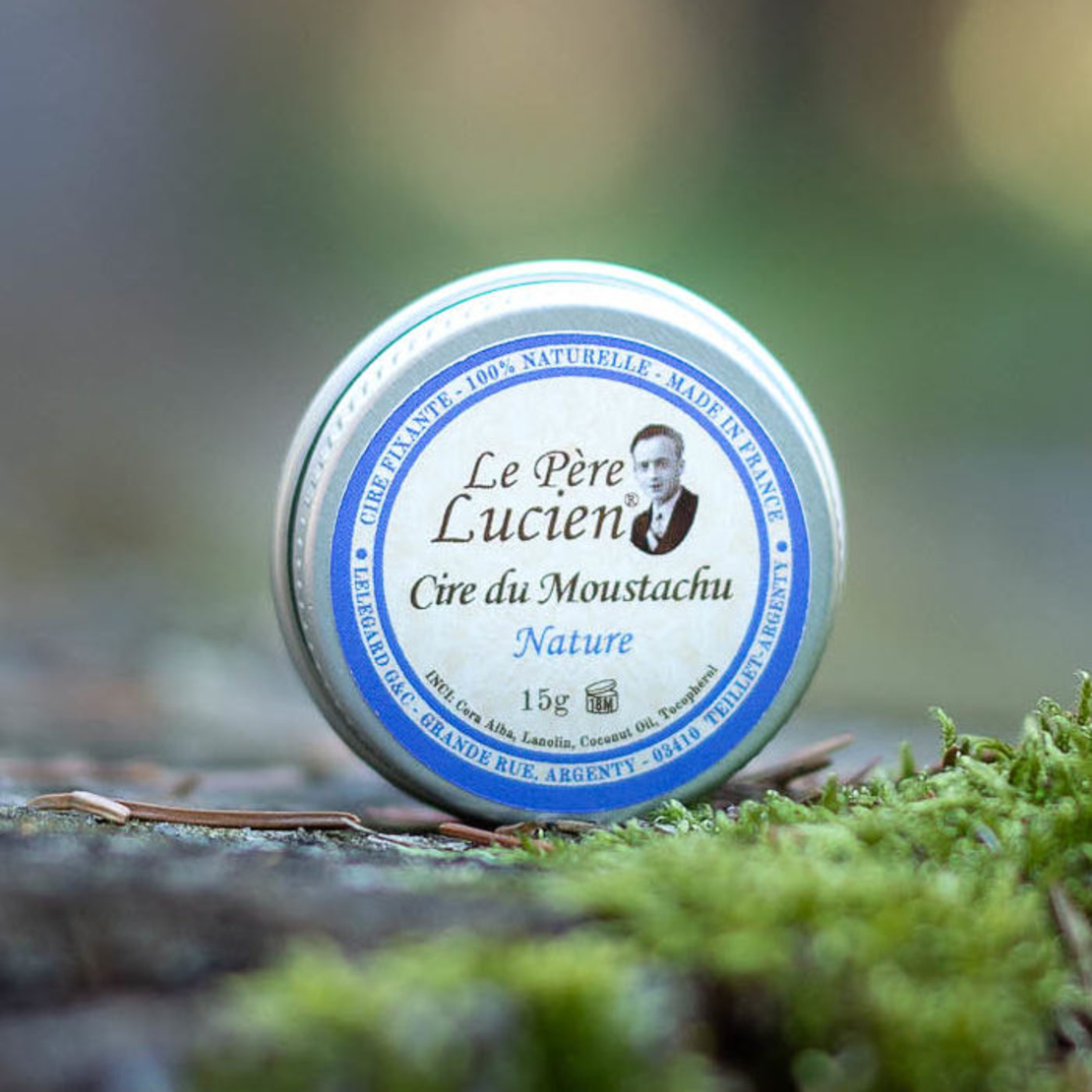 Le Père Lucien Восък за мустаци, 15 г – Натурален