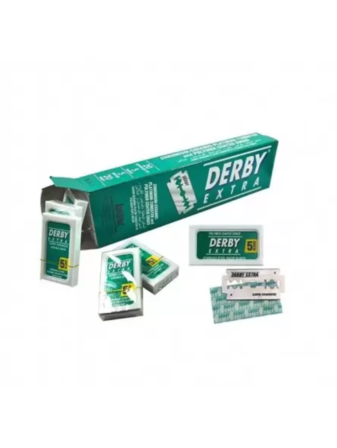 Ножчета за бръсннене DERBY - 5 бр