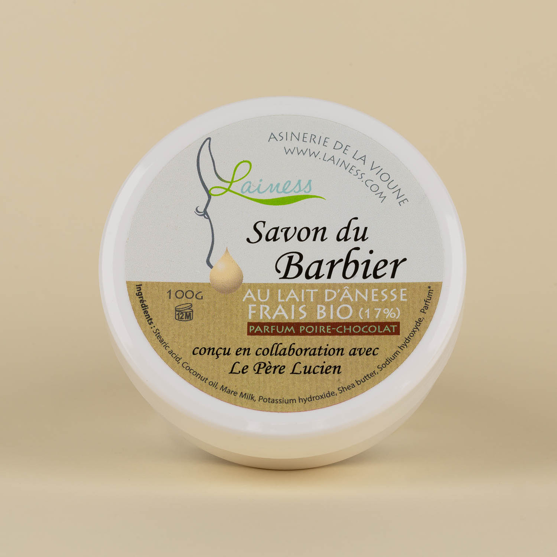 Сапун за бръснене - Le Père Lucien – Lainess Poire Chocolat 100g