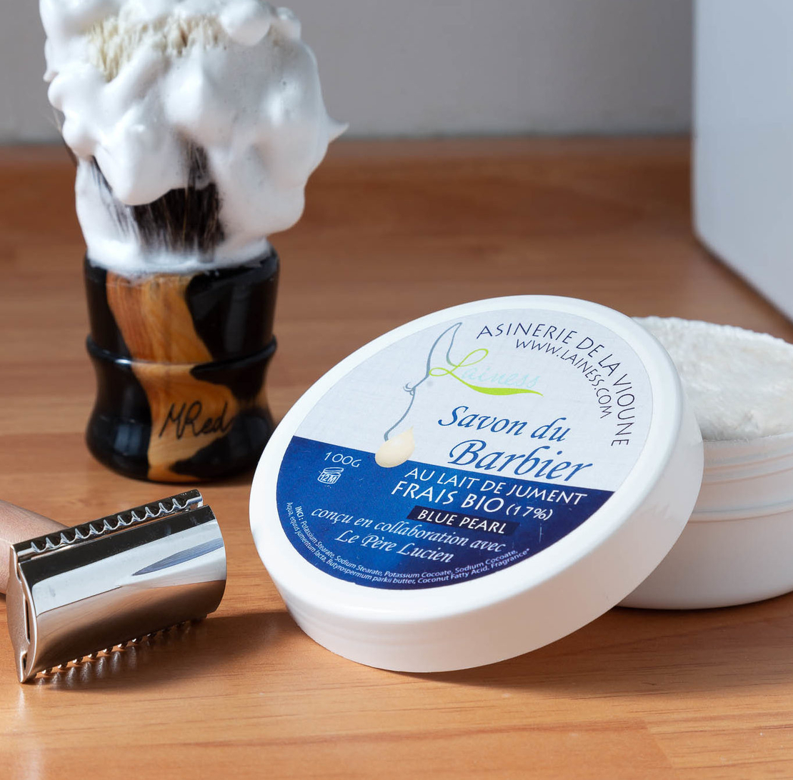 Сапун за бръснене - Le Père Lucien – Lainess Blue Pearl 100g