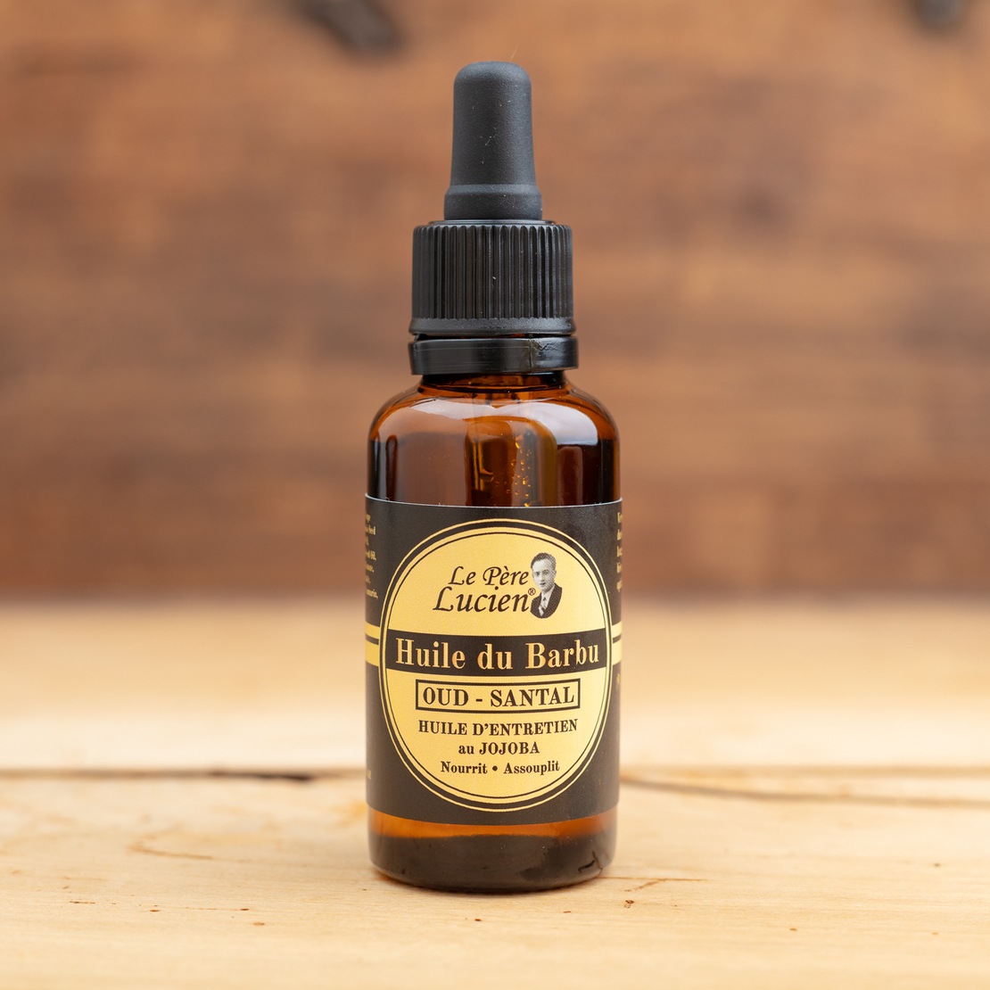 Масло за брада le Père Lucien с жожоба, 30 мл – Oud Santal