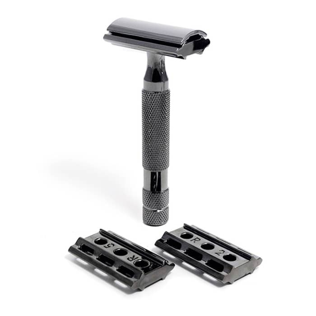 Регулируема самобръсначка Rockwell Safety Razor 6c Gun Metal