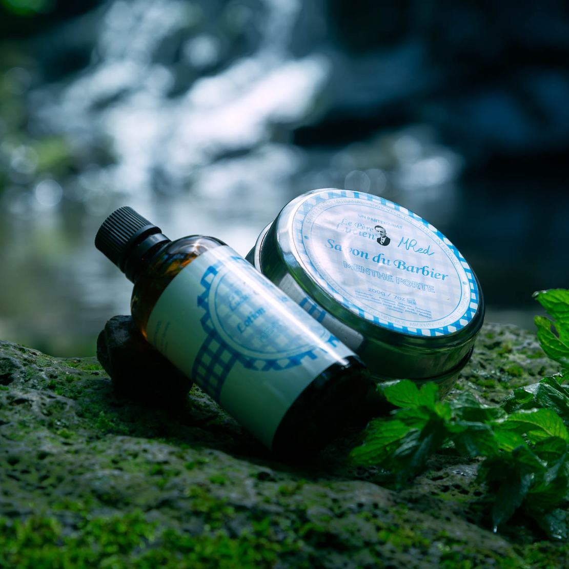 Афтършейв лосион - Le père Lucien, 100 ml – интензивна мента