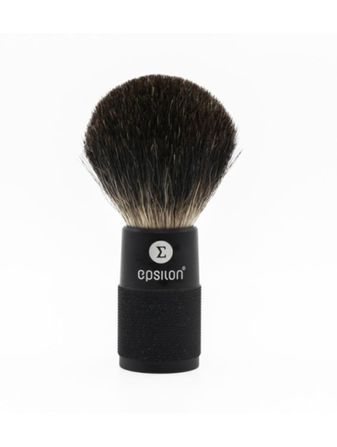 Epsilon четка за бръснене Tejón Negro – Mango Metálico Negro 52/22 mm