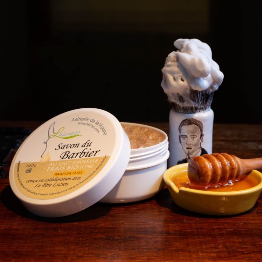 Сапун за бръснене - Le Père Lucien – Lainess, 100 g – Miel