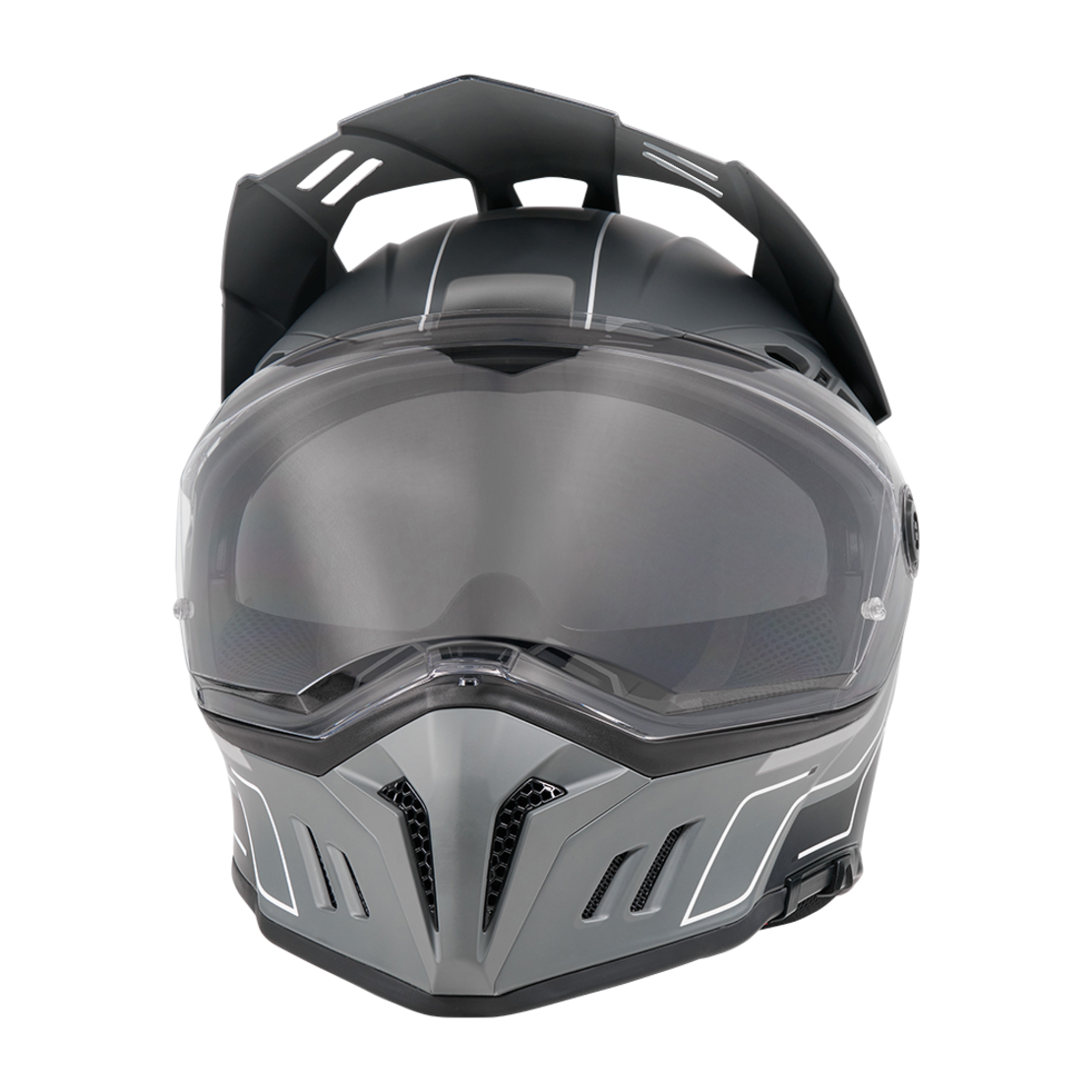 Ендуро каска O'NEAL SIERRA RS ECHO BLACK/GRAY V.26