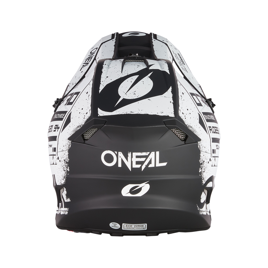 Мотокрос каска O'NEAL 5SERIES SCARZ BLACK/WHITE V.24
