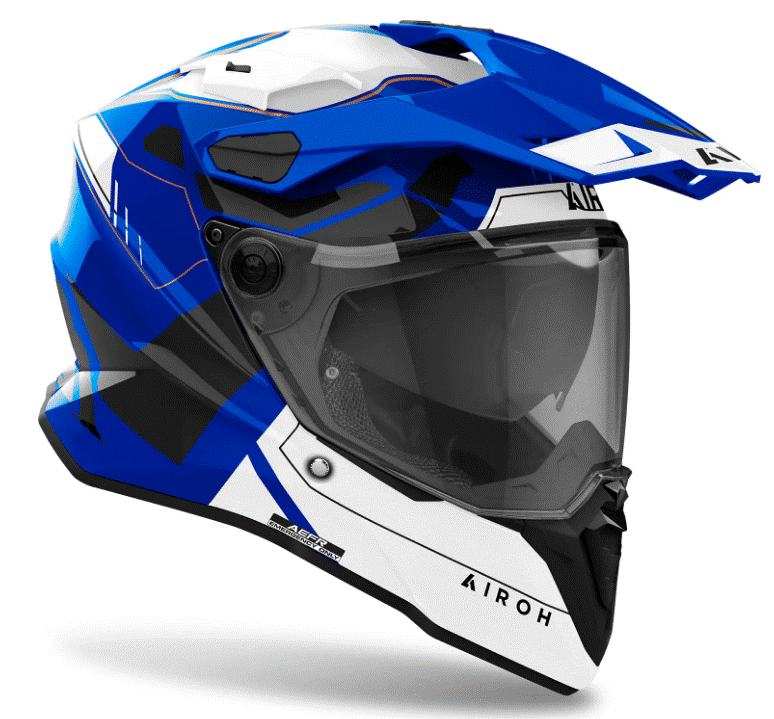 Каска AIROH COMMANDER 2 REVEAL BLUE GLOSS