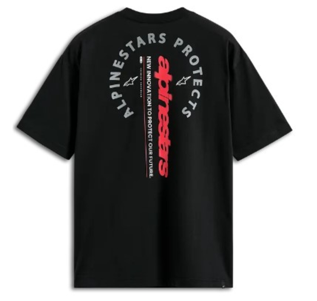 Тениска ALPINESTARS SS CSF OVERSIZED OVERHANG BK