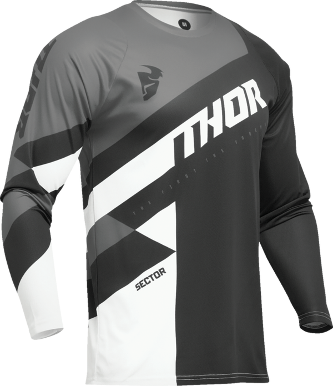 Мотокрос джърси THOR SECTOR CHECKER BLACK/GRAY